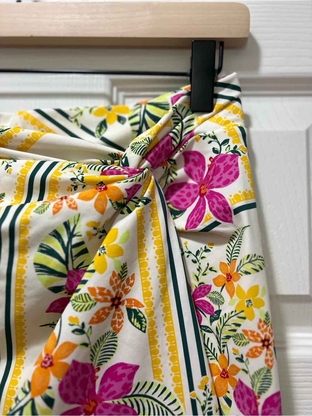 Tropical Royale Floral Swim Resort Coverup Skirt